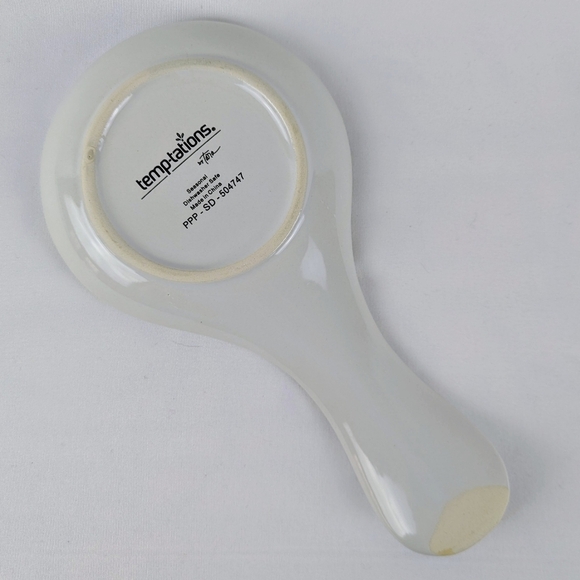 Temp-Tations by Tara Spoon Rest White Woodlands Collection Red Cardinal NIB - Picture 4 of 11